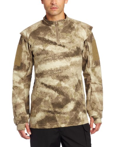 Propper Men's TAC.U Combat Shirt, A-TACS AU Camo, Large Regular