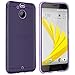 HTC Bolt Case, OEAGO HTC Bolt Cover Accessories [Scratch Resistant] Ultra Slim Thin Premium Flexible Soft TPU Case Cover for HTC Bolt - Purple
