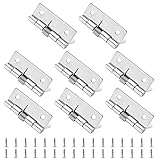 Yoohey 8PCS 2 Inch Spring Hinge Self Closing