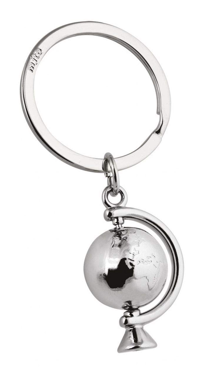 KEYCHAIN GLOBE 3D cod.EL7926 cm 3,5x7x1,8h by Varotto & Co.