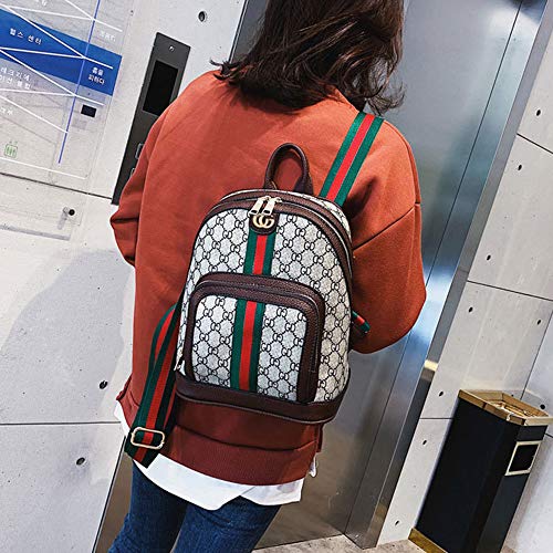 Beatfull Designer Backpack for Women Fashion Shoulder Bag Handbags Ladies Backpack Purse (Brown)