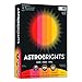 Wausau Astrobrights Heavy Duty Paper, 24 lb, 8.5 x 11 Inches, Assortment of 5 Warm Colors, 500 Sheets (20262)