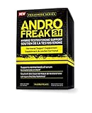 PharmaFreak Andro Freak - 60 Capsules - Hybrid Testosterone Support - L-Theanine - Resveratrol & Vitamins