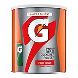 Gatorade Thirst Quencher, Fruit Punch, 51 Ounce Powder