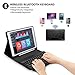 HOTLIFE 9.7 Keyboard Case for 2018 (6th Gen) - Pro 2017 (5th Gen) - Air 2&1-, 7 Color Backlit Keyboard Wireless Bluetooth, Shockproof TPU Back Cover Magnetic Leather