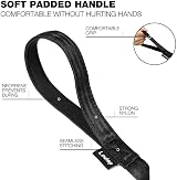 Loutep Training Lead for Dogs Nylon Leash 3m to 30m Padded Handle view 2