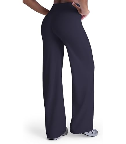 Sunzel Flare Leggings, Crossover Yoga Pants with Tummy Control