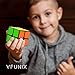 2x2 Cube, VFunix Eco-Friendly Plastics and Vivid Colors 2x2 Puzzle Cube, Stickered Edition