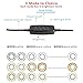 Kekh Selfie Ring Light with Stand and Phone Holder for Live Stream and Makeup [3-Light Mode] [10-Level Brightness] Lazy Bracket with Flexible Long Arms Clip Mounts for iPhone & Free Bluetooth Remote