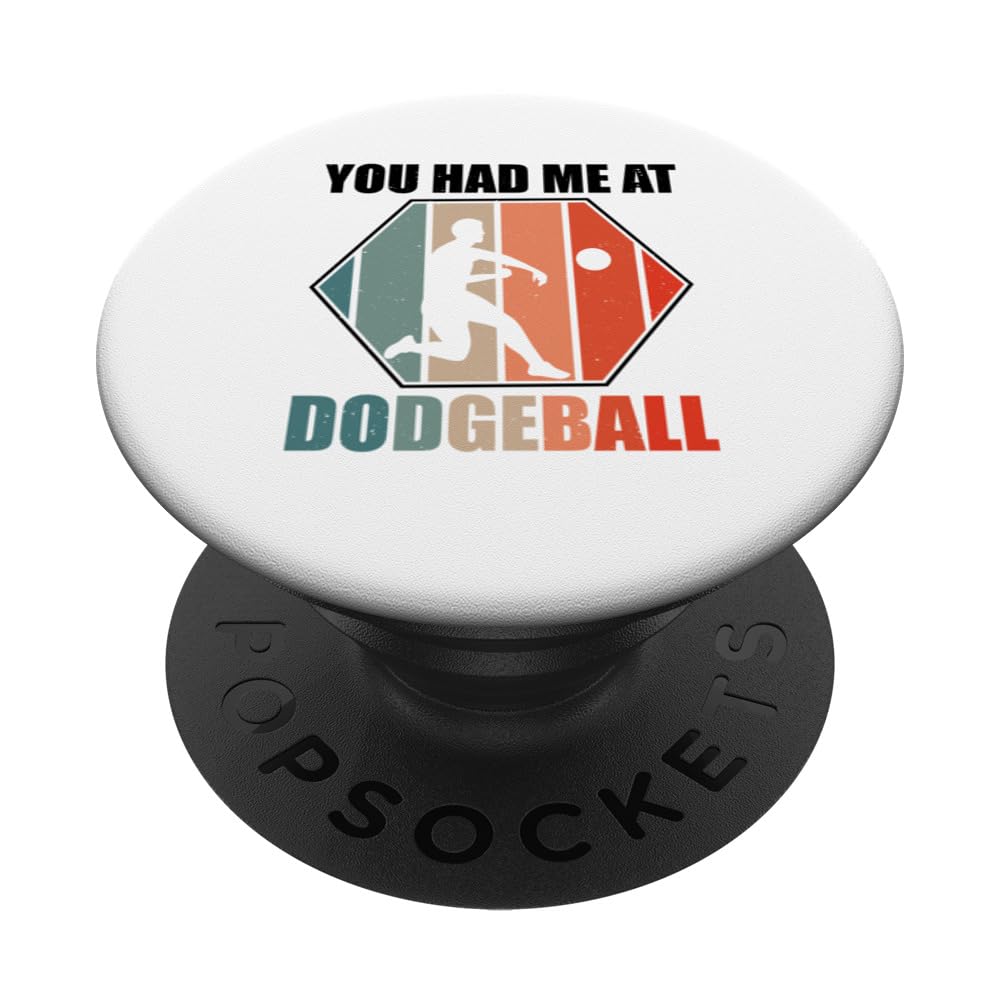 Dodgeball Dodge Ball PopSockets Swappable PopGrip