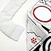 Reversible Car Activity Center Toy for Baby in Black, White and Red, Easy to Attach, with Baby Safe Mirror