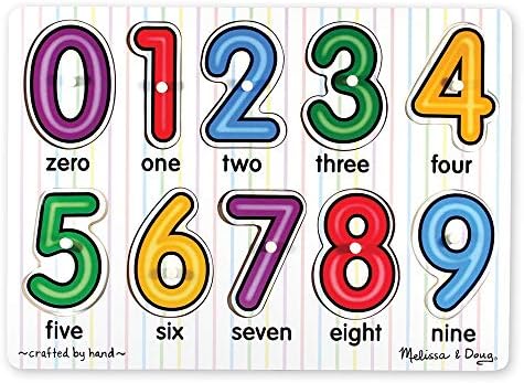 melissa and doug chunky number puzzle