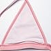 RELTANGL Women's 2 Piece Bikini Triangle Top Brazilian Bottom Swimwear Bikini Set, Bare Pink, Small (US 2-4)