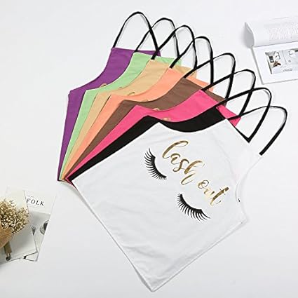 Mogist Grembiule Creativo Per Ciglia Inglese Cotone Grembiule Da Cucina Grembiule Da Salopette Per Donne Cachi Motivo Dorato 72cm 56cm Grembiuli Tessili Da Cucina