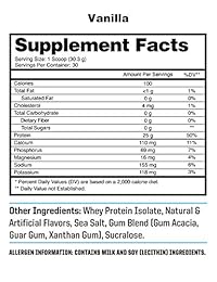 IsolateOne Whey Protein Isolate Powder by NutraOne – 100% Pure and Amino Acid Free Whey Isolate Powder (Vanilla Ice Cream - 2 lbs.)