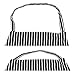 Striped Apron by ObviousChef Adult Professional Apron - Single Pocket - Fully Adjustable (1, Striped)