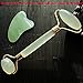 Jade Scraper gua sha Scraping Massage Tools,SPA Treatment for Face,Anti Aging, Soothing Skin Massage Tools (Jade Scraper) (Green)
