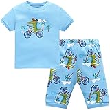 Hugbug Toddler Boys Crocodile Pajama Set 2-7T