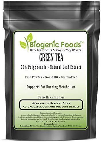 Green Tea - 50% Polyphenols - Natural Leaf Fine Powder Extract (Camellia sinensis), 5 kg
