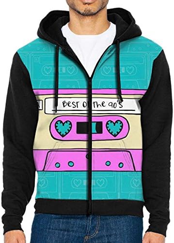 USWG Fita Cassete Men Graduation Drawstring Hoodie
