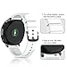 ANCOOL Compatible Gear Sport Band Replacement 20mm Silicone Watch Band Compatible Gear Sport/Galaxy Watch (42mm)/Ticwatch E/Ticwatch 2/Vivoactive 3 Watch - Small White