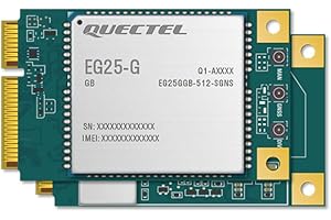 Generic Quectel EG25-G Mini PCIe | 4G/LTE Cat 4 Module | Cellular Modem | IoT/M2M-optimized