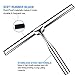 Shower Squeegees Wall Mount Stainless Steel Glass Window Wiper Car Window