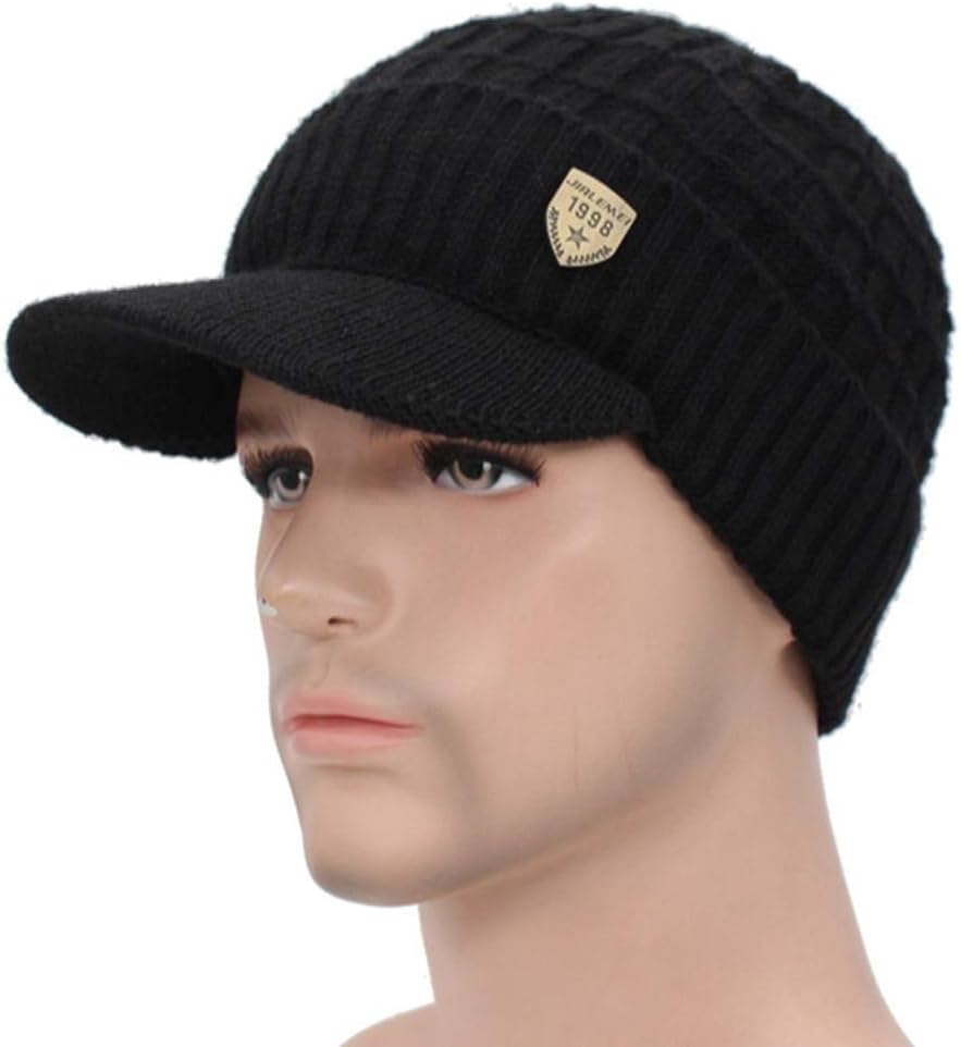 Aiglam Bonnet Tricoté Chapeau Hiver, Bonnet Chapeau Écharpe d'hiver Cap
