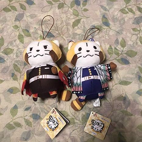 Amazon 鬼滅の刃 ラスカル コラボマスコット ラスカルver 煉獄杏寿郎 胡蝶しのぶ アニメ 萌えグッズ 通販