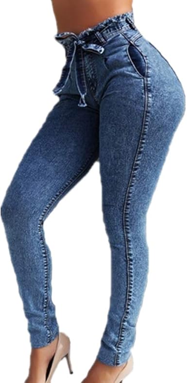 high waisted jeans with fringe