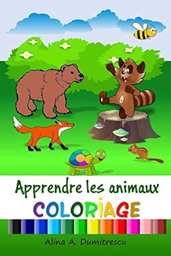 Download Coloriage : Apprendre les animaux: Art thérapie éducative PDF
