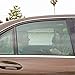 Premium Rear Window Sun Shade Plus Two (2) ShadeSox Universal Fit Car Window Baby Sun Shades! | Universal Baby Sun Shade Travel Kit Bundle (3 Piece) for Cars and SUV's | Travel eBook Included!