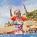 Anleo Kids Swim Float Vest with Arm Wings, Summer Learn-to-Swim Aid Jacket for Children Weighing 30-50lbs