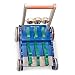 Melissa & Doug Personalized Deluxe Chomp & Clack Alligator Wooden Push Toy & Activity Walker
