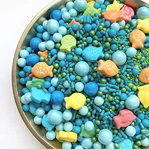 Sprinkles | Fish Tank Sprinkle Mix | Edible Sprinkles | Birthday