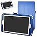 Acer Iconia One 8 B1-850 Case,Mama Mouth PU Leather Folio 2-Folding Stand Cover with Stylus Holder for 8