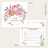 Dotty about Paper 90th Birthday Invitations - Rose & Lavender - Pack of 10 view 2
