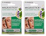 ARKOPHARMA, MigraSoothe Roll-On (3ml) x 2 Pack