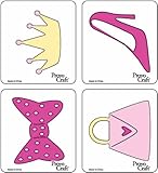 Cuttlekids Cutting Dies 4/Package, Girly Girl