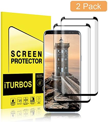 Galaxy S8 Plus Screen Protector [2-Pack],iTURBOS [Case Friendly] 3D PET HD Screen Protector Film for Samsung Galaxy S8 Plus