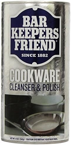 Servaas Lans Bar Keepers Friend Cookware Cleaner，12 oz by Bar Keepers Friend