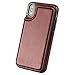 Hoofur Slim Fit Premium Leather Compatible with iPhone Xs Max Wallet Case Card Slots Shockproof Folio Flip Protective Shell Compatible with iPhone Xs Plus (6.5 inch) 2018 (Brown)