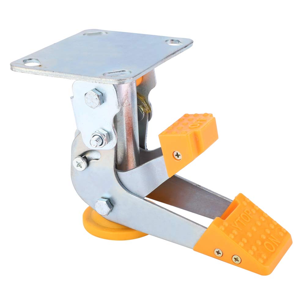 Nuts TPU Pedal Floor Lock , 400kg Load Capacity Floor Lock Brake car ...