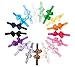 Ema Jane - Grosgrain Bows Glued to Soft Stretchy Headbands (17 Pack)