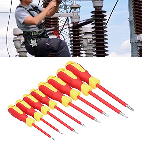 YWBL-WH Isolierter Elektrischer Schraubendreher-Satz Metrisches Schraubendreher-Set mit Werkzeugtasche, Schraubenzieher… – Bild 5