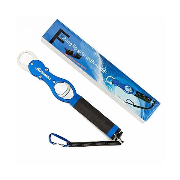 BLISSWILL-Portable-Fish-Lip-Grabber-Gripper-Grip-Tool-Stainless-Steel-Fishing-Tackle-Fish-Holder