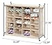 STORAGE MANIAC Expandable Shoe Rack, Stackable Shoe Rack for Closet, Small Shoe Rack Organizer for Entryway, Adjustable Shoe Rack for Garage, Shoe Rack for Front Door, Metal Shoe Rack, Black 8 Tier