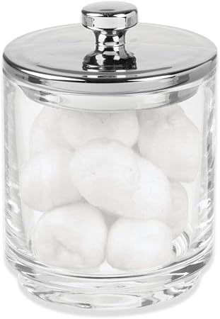 Bathroom Text Personalized Glass Storage Jars