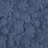 Fine Decor 3D Floral White Paste the Paper Washable Peelable Wallpaper view 4