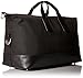 Skagen Men's Riis Nylon & Leather Duffle, Black, One Size